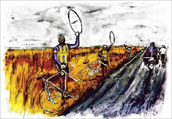 cycling art