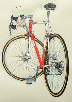 andy hampsten's bike