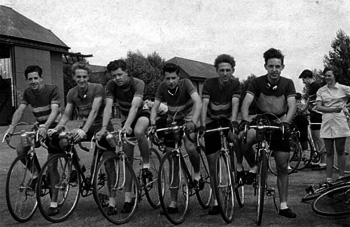 1940s club cyclists