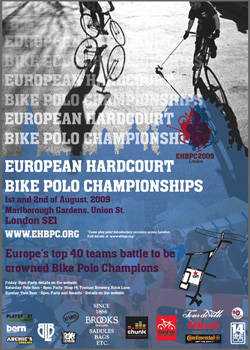 bicycle polo poster