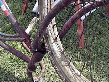rusting bike
