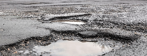 potholes