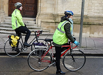 commutng cyclists