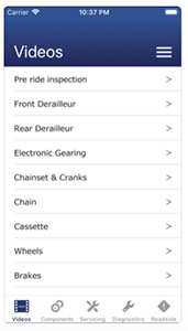 bicycle maintenance guide app