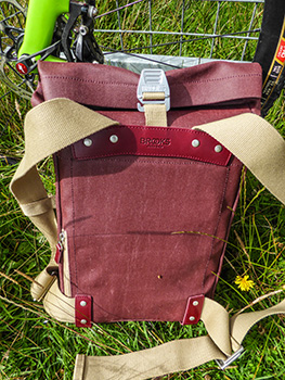 brooks pickwick cotton  backpack