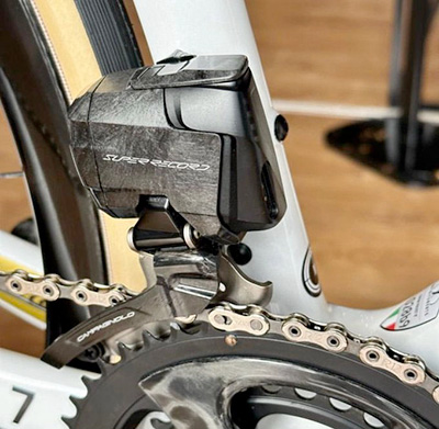 super-record wireless front mech