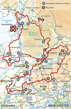 cycling the lancashire cycleway - jon sparks
