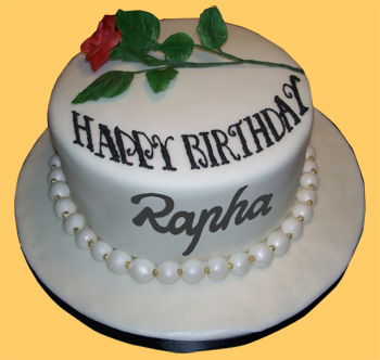 rapha birthday cake