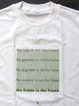 sachs the frame t-shirt