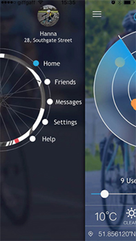 crossa cycling app
