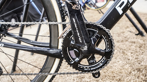 dura-ace double chainset