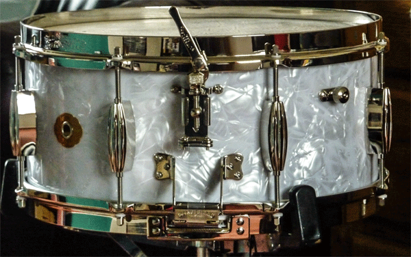 gene krupa radio king snare drum