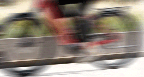 speeding e-bike